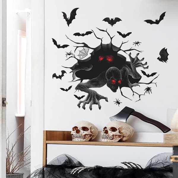 Halloween veggklistremerker 2