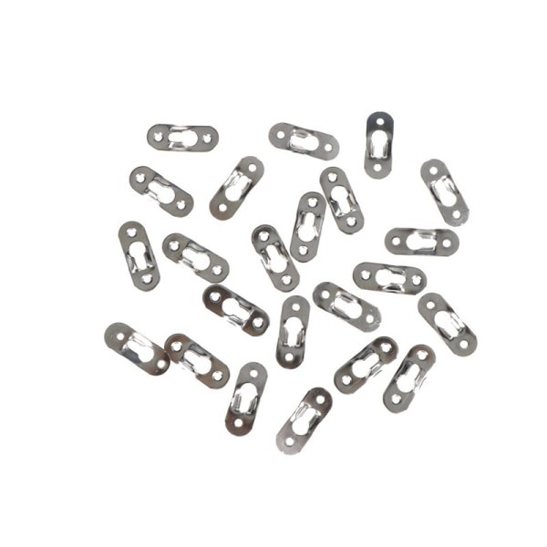 20 stk. Nyt design 37*15 mm nøglehulsophæng i metal til billede