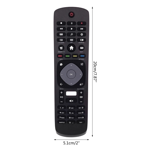 398GR08BEPHN0013HL Kaukosäädin Vaihda NETFLIX 398GR08BEPHN0012HT 43PUH6101/88 49PUH6101 55PUH6101