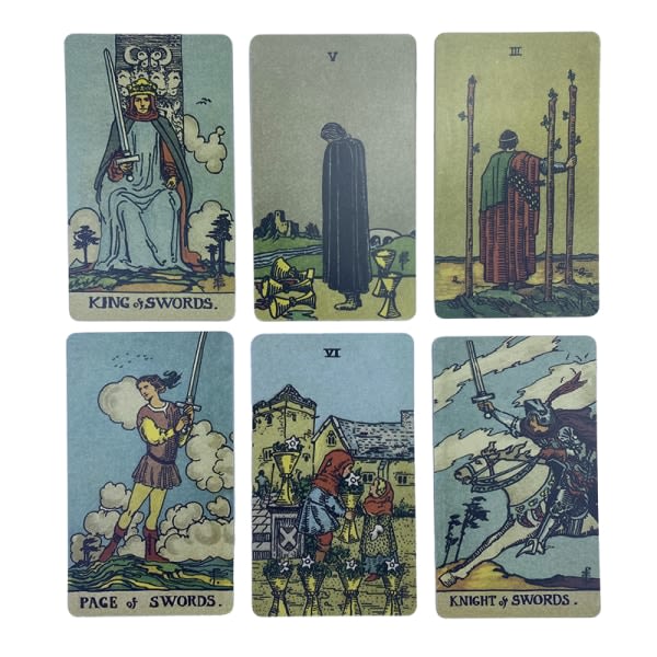 Rajaton muotoilu Tarot-kort Kohtalon ennustaminen Perhejuhla Lautapeli A1 yksi koko A1 one size