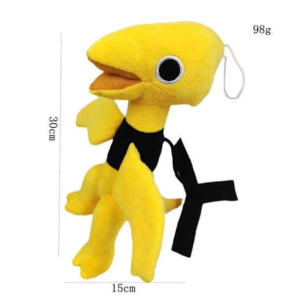Roblox Rainbow Friends Rainbow Pals plyschleksak docka Propeller Dinosaur 25cm-53cm