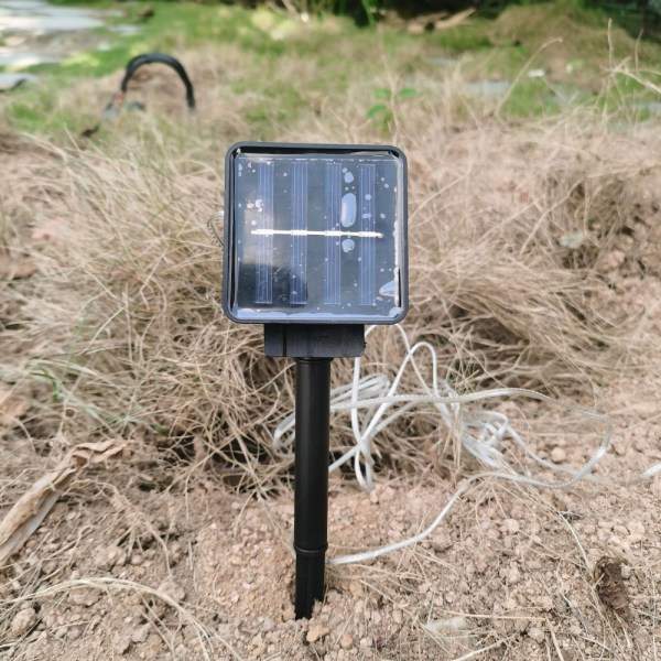 Skelet Hånd Lampe Led Solenergi Strenglys VARMT LJUS varmt lys