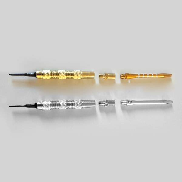 5 st 1,8g Dart Vikt Lägg till Accentuator Tool Koppar 2BA tråd Dart Tillbehör Guld