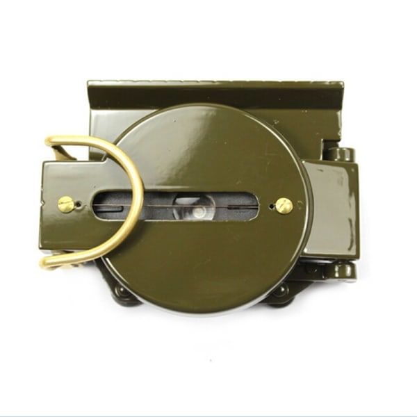 Militär Kompass med Tritium, Aluminium, Lensatisk