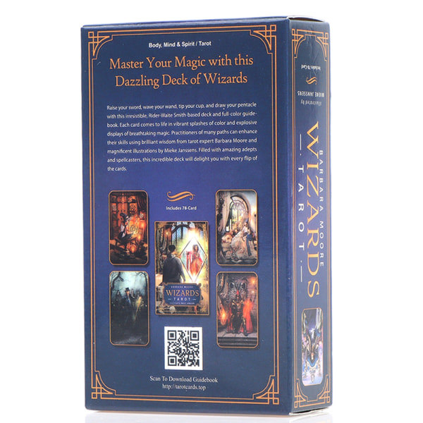 Barbara Moore Wizards Tarot brætspil spådom forudsigelse mu Multicolor onesize Multicolor onesize