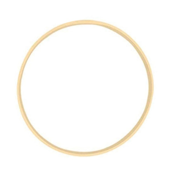 10/15/18/20cm Makrame Bambusring til Håndværk Drømmfangerringe Cirkel DIY Materiale 20CM
