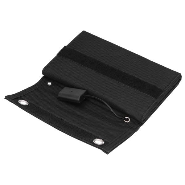 15W 5V USB Solpanel Vikbar Bärbar Monokristallin Solcellsladdare för utomhusbruk