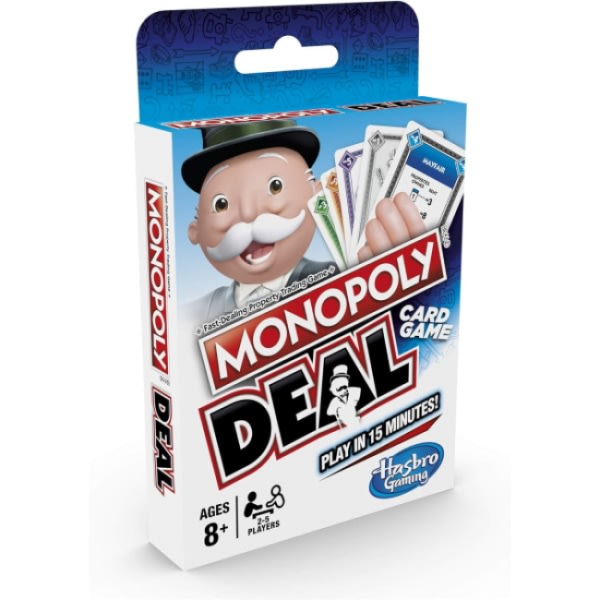 2-pakkia Monopol Deal -korttipeliä