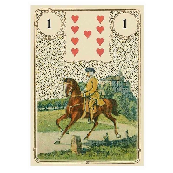 Golden Lenormand Oracle kortspill