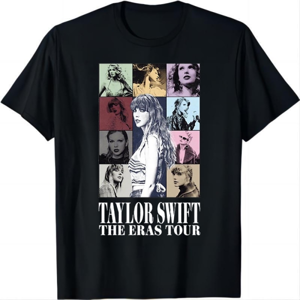 Taylor Swift tryckt kortärmad T-shirt damtröjor GH1019-F GH1019-F 2XL
