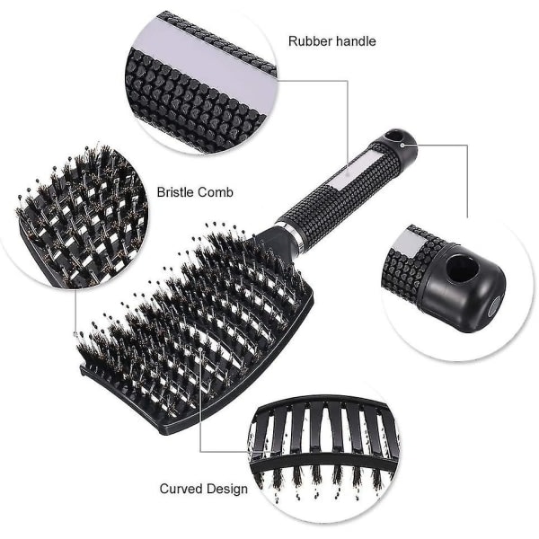 3-pack hårborste ventilert hårborste for hårborste hårborste for hårborste stylingborste
