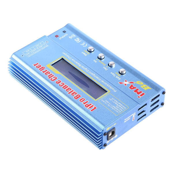 Ny iMAX B6 LCD-skjerm Digital RC Lipo NiMh batteribalanseringslader
