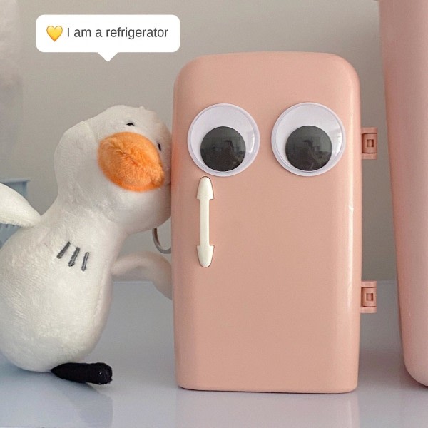 Jääkaappikynäpidike säilytyslaatikko toimisto opiskelijakodille työpöydälle luova kynäpidike vaaleanpunainen kynäpidike Pink pen holder