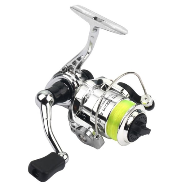 Pocket Mini 100 Spinnrulle Fiskeutrustning Liten Spinnrulle
