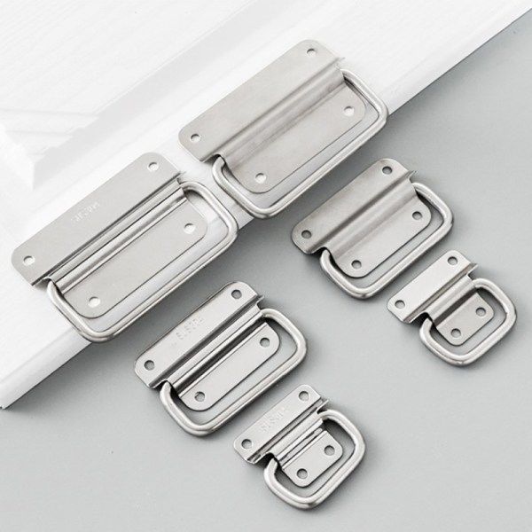 Skap Flight Case Solid Møbel Hardware Foldbart Håndtak For Sølv A5 Silver A5
