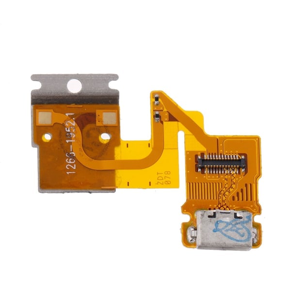 USB-ladekabelkontakt Flexkabel for Xperia Tablet Z SGP311 SGP312 SGP321 Bytt ut din ødelagte Flex-kabel