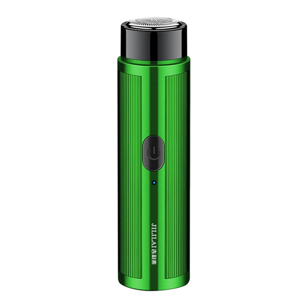 1/2/3/5 Mini sähkö ansiktsrakapparat för män laddlös uppladdningsbar Vihreä 2,7x9cm 1Set Green 2.7x9cm 1Set