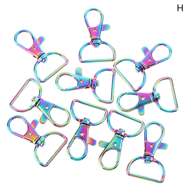 10 st 20 mm väskrem Spänne Hummerlås Swivel Trigger Snap S H one size H one size