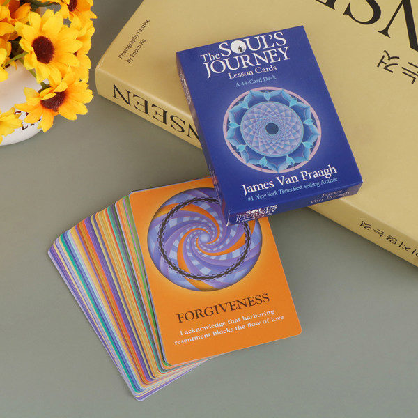 The Soul's Journey Lektionskort med engelsk guidebok Divinat Multicolor one  size Multicolor one  size