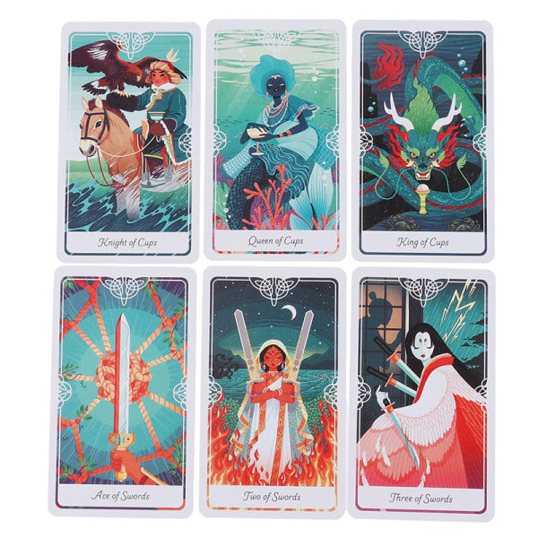 Tarot of the Divine - En kortstokk og guidebok inspirert av folklore - Multicolor one size Multicolor one size