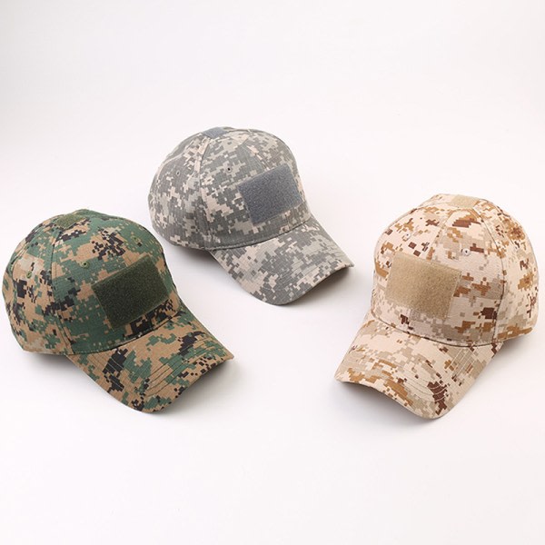 Baseballcaps Kamuflasje Taktisk Utendørs Soldat Kamp Paintball A15 A15 A15 A15