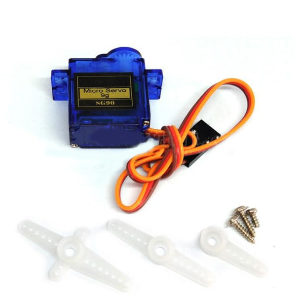 SG90 Mikro Servo Moottori TowerPro 9G RC Robotti Helikopteri Lentokone Sininen 180° Blue 180°