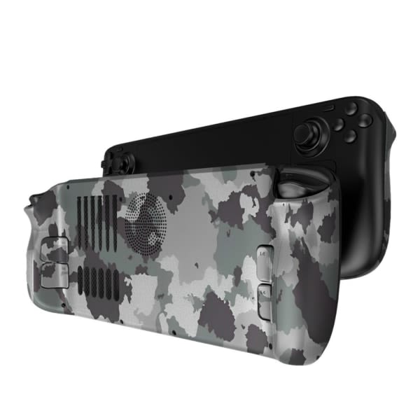 Cover för Steam-Deck spelkonsol med hopfällbar Kickstand Gamepad Värmeavledningshus Kamouflage - A