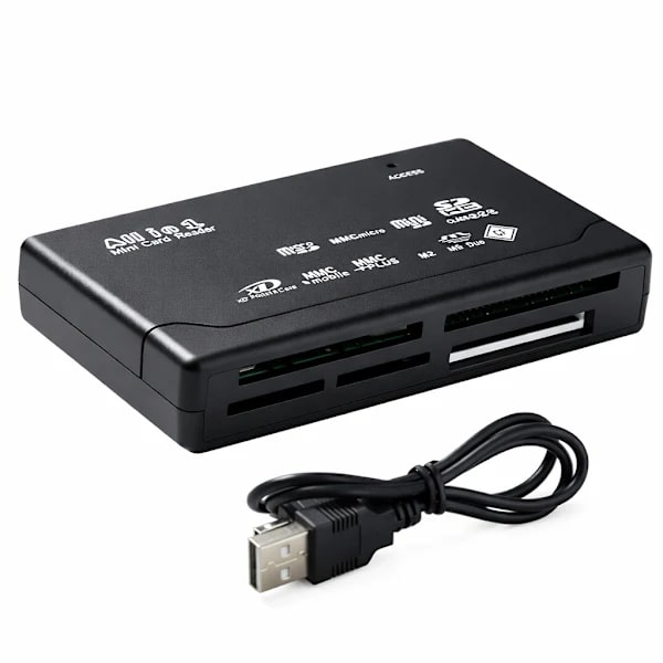 Multi-card reader USB 2.0 – Support for 150 Memory Cards