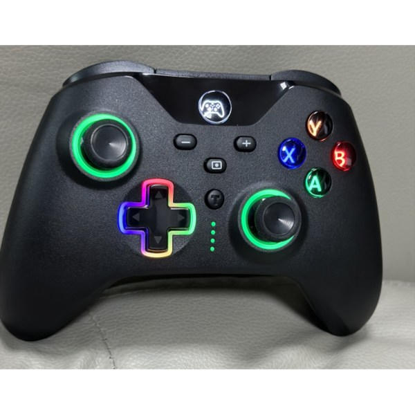 Immersiv spelupplevelse med 2,4G trådlös handkontroll - Bärbar spelplatta - Speltillbehör - Lämplig för XboxSeries X/S - Gul green