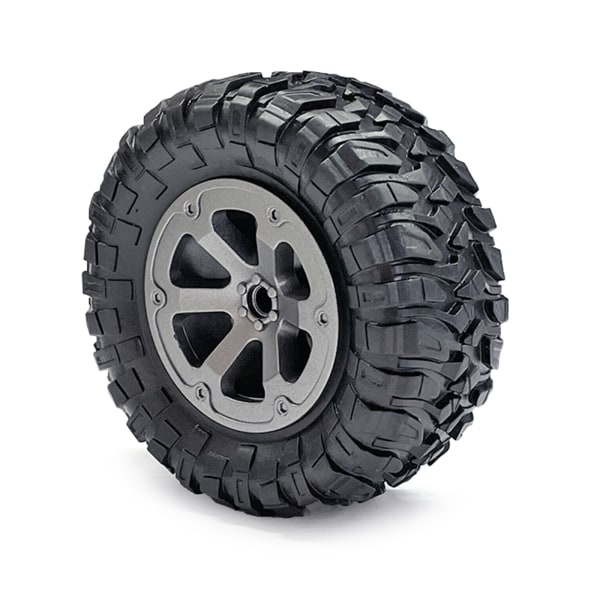 Slidstærke R/C Crawler Hjul Dæknav & Dæk 4PCS/ Sæt til WPL 1:12 4x4WD