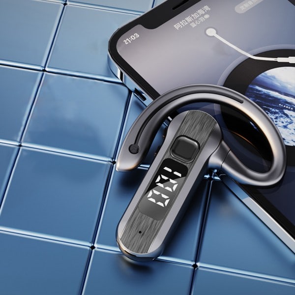 Benjohdinnat Langattomat Kuulokkeet Kosketusnäyttö-Digitaalinen Näyttö Bluetooth-Kuulokkeet 5.2 Auton Kuulokkeet Ipx5
