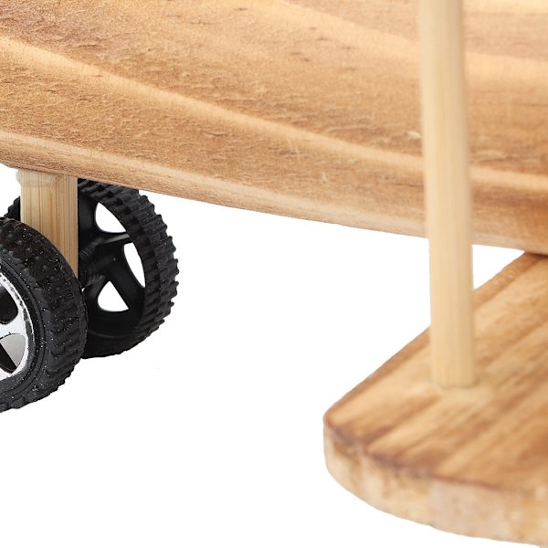 Jaktplan Träpussel Leksak DIY Modell Utbildning Leksak Modell Monterad Pussel Leksak