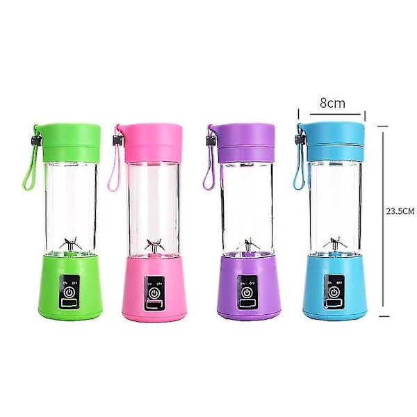 Mini Elektrisk Blender: Portabel Juicepress för Smoothies och Frukter
