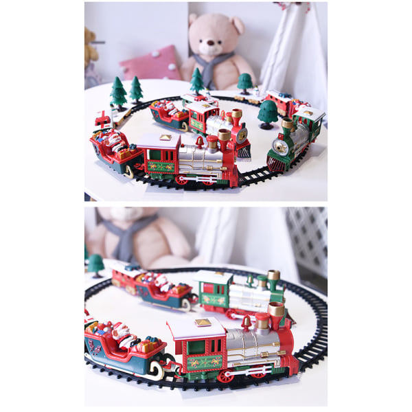 Juletogsett Polar Toy Toddler Elektrisk Fløyte Tra rød En Størrelse red One Size