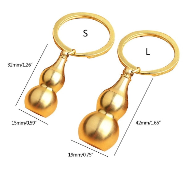 Mini medisinboks nøkkelring messing pilleetui anheng pilleboks mini pilleholder