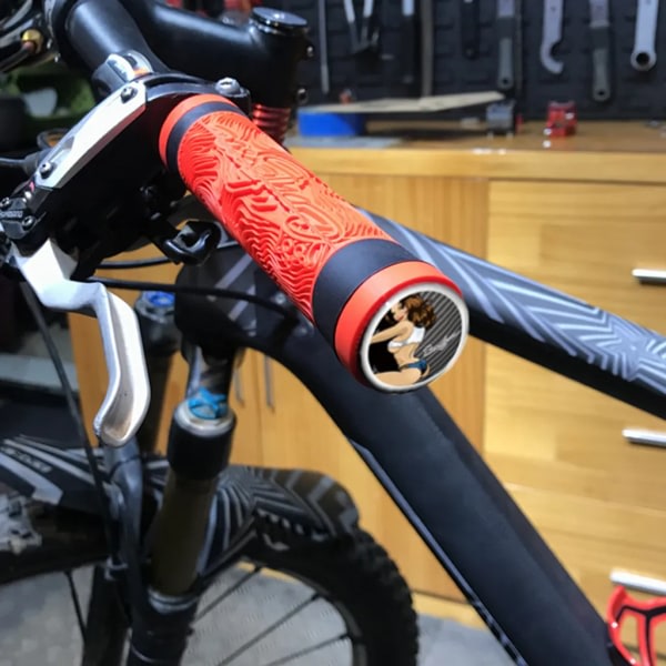 Ändplugg för cykelstyre i aluminiumlegering för cap för mountainbike