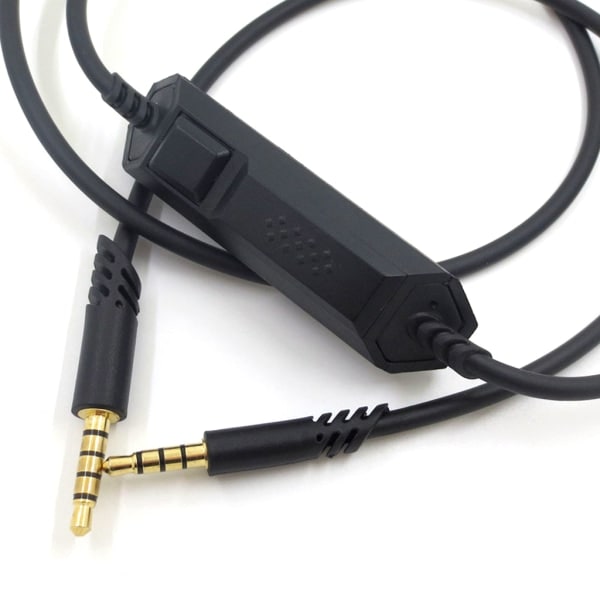 Svart hodetelefonkabel for Astro A10 A40 Gaming Headset
