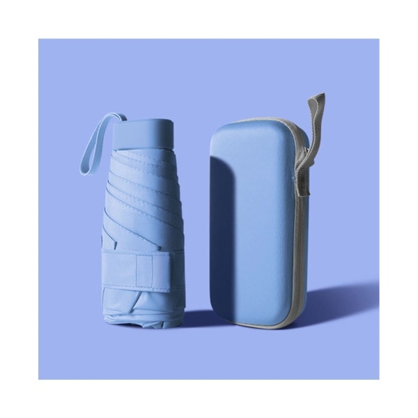 Foldbar paraply Foldbar kapselform Vandafvisende solbeskyttelse Udendørs paraply