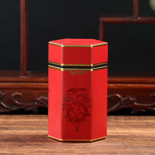 Hexagonal plåt förvaringslåda Lufttät behållare case för StyleD L StyleD L StyleD L StyleD L