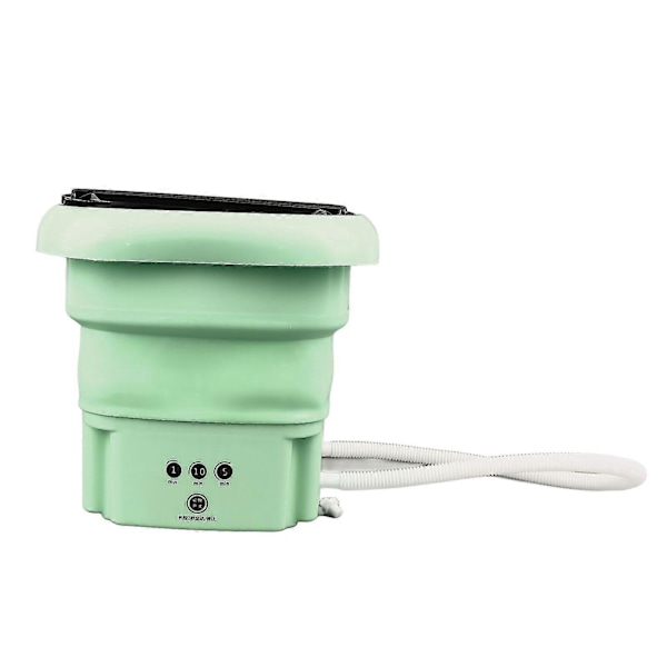 Mini Washing Machine Portable Foldable 8L Waterproof with Timer Function for Small Spaces