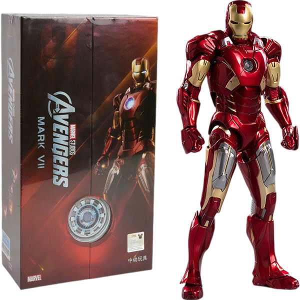 Avengers 1906-07 Iron Man MK7 docka modell figurleksak (ny förpackning Red MK7 Red MK7