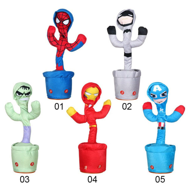 Dansende Kaktus Legetøj Marvel Avengers Figur 01