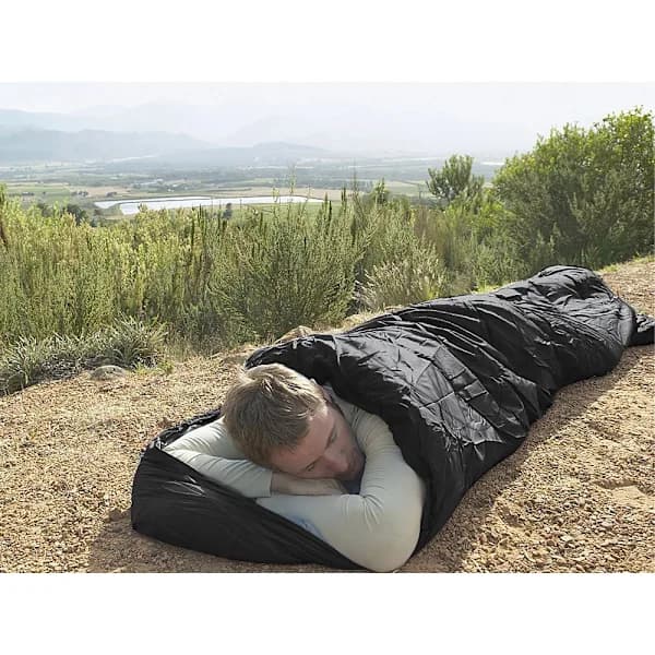 Sovepose Mummy - Varm campingpose med etui
