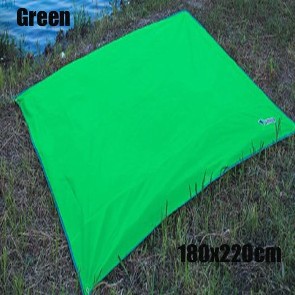 Teltgulv Tarp Picnic Tæppe GRØN 180X220CM