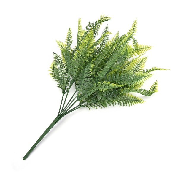7 grener Kunstig asparges Bregne Gress Blomst Hjem Blomstrete grønn one size green one size