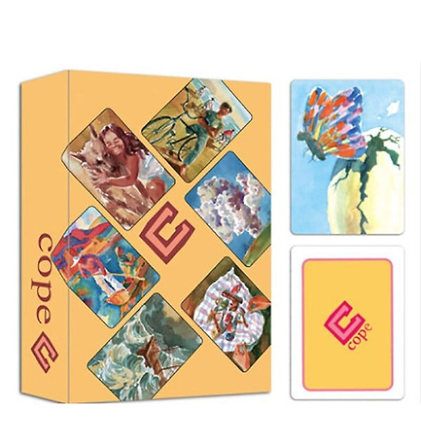 19 lajittelijaa Oh Card Psychology Cards Cope/persona/shenhua  Lautapeli Hauskoja korttipelejä juhliin/perheelle Shry cope cope