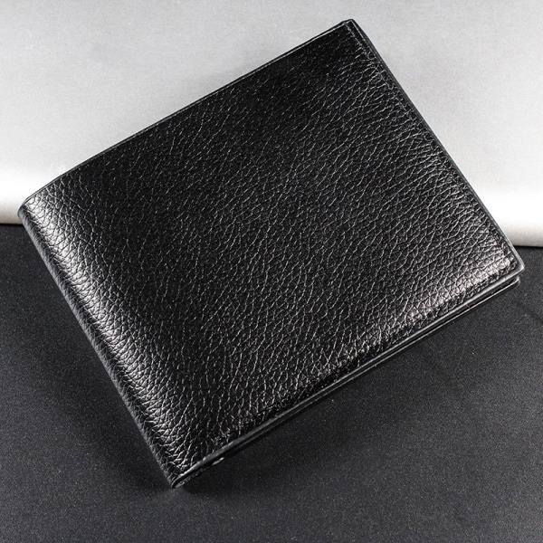 Herrplånbok Äkta läder Herrplånböcker Premiumprodukt Real C Black one size Black one size