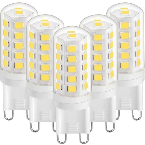 G9 LED 3W Varmvit 3000K, G9 LED-lampor 350LM, Motsvarar 28W