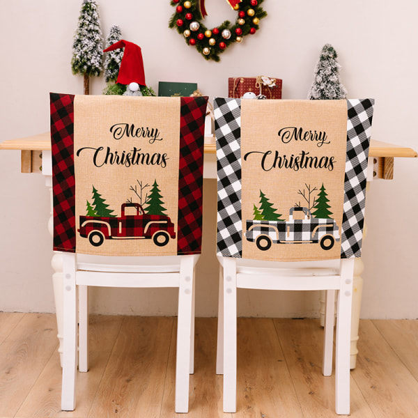 Jul Stretch Bankett Cover Santa Party Matsal S B