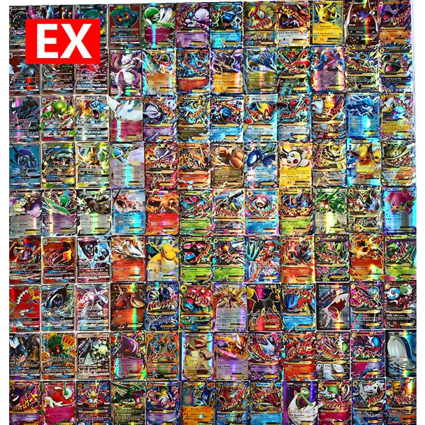 60 Kort Spil Mega Gx Ex Collection Trading Funs Gave Børn